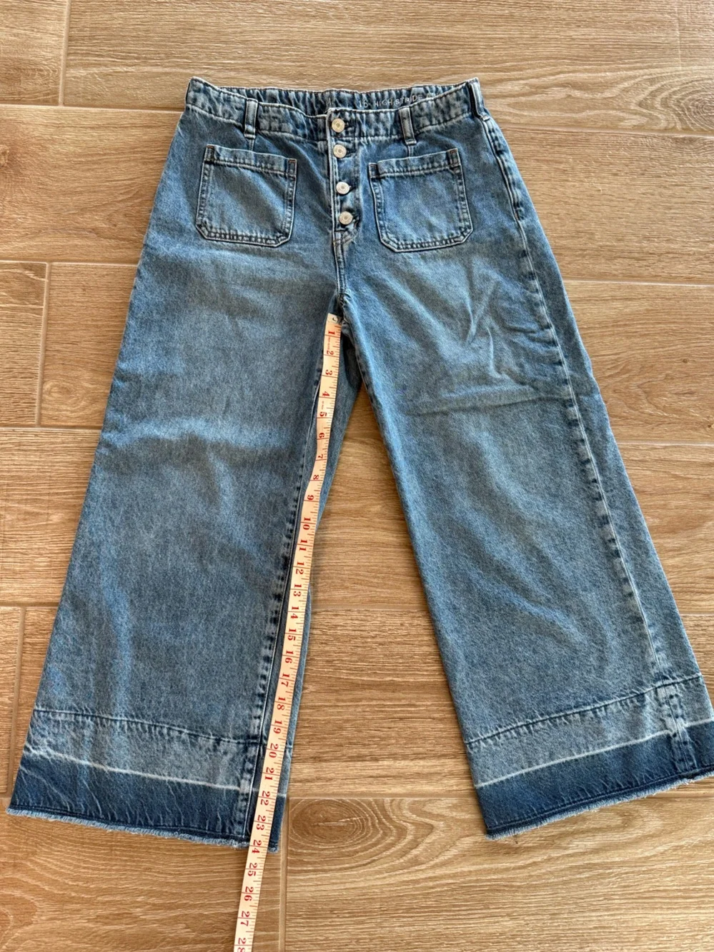 GAP Light Blue Wide-Leg Kids Jeans
